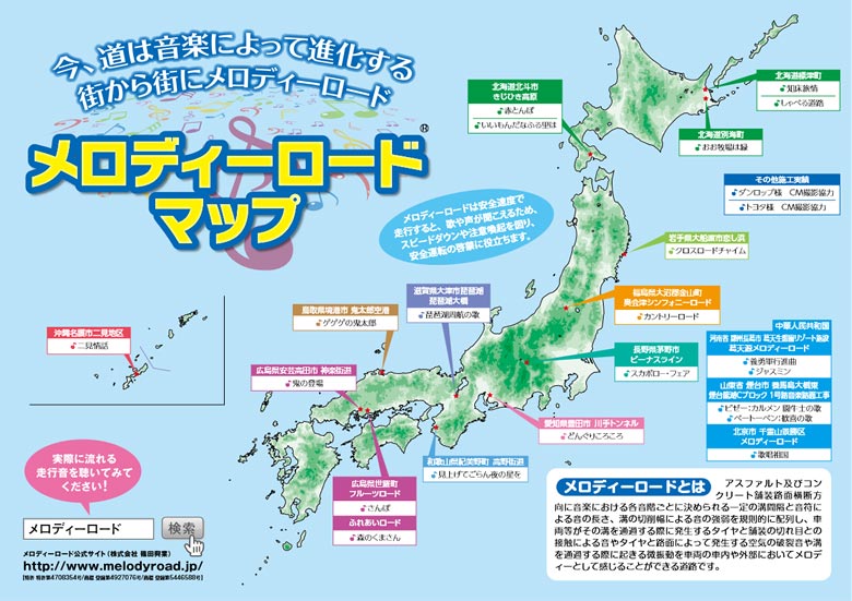 日本版　メロディーロードマップ